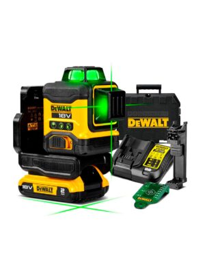 Nivel láser autonivelante  verde de 3 líneas 360° 18V XR