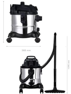 ASPIRADOR SECO-HUMEDO / 20 L / 1200 W