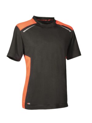 CAMISETA DUNKERQUE-V625-06-antracite-arancione-22
